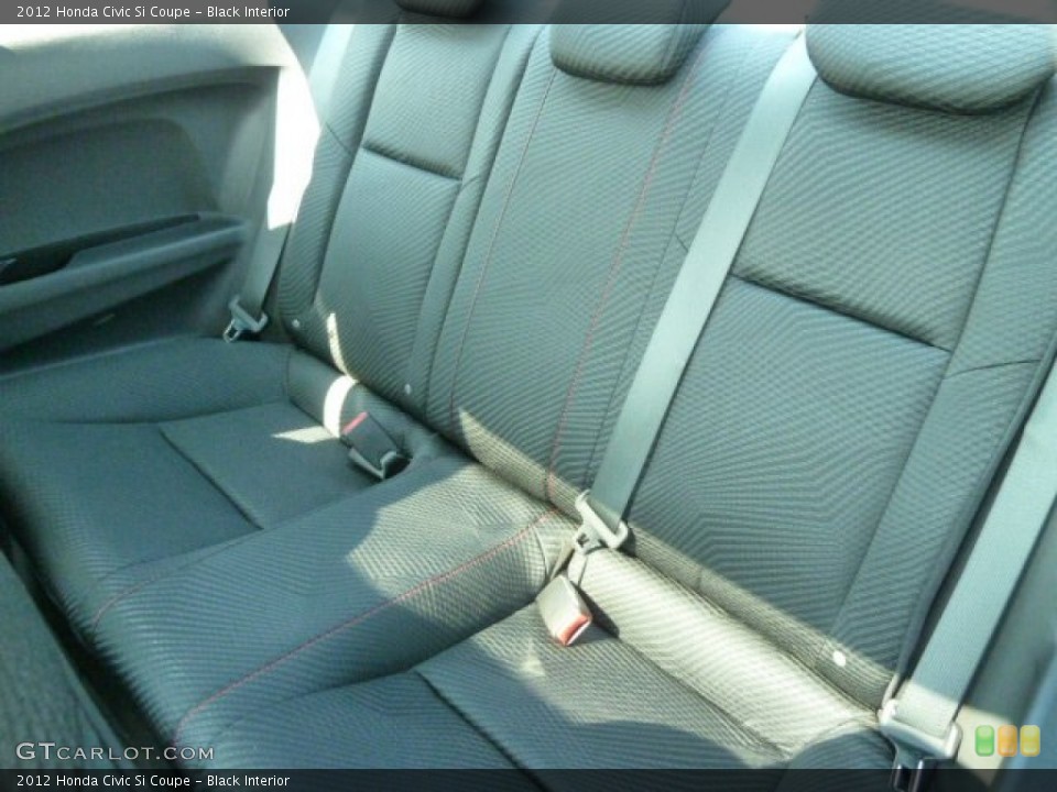 Black Interior Photo for the 2012 Honda Civic Si Coupe #65725158