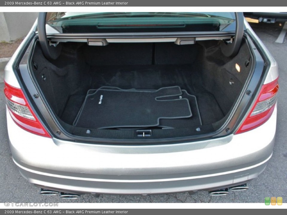 Black AMG Premium Leather Interior Trunk for the 2009 Mercedes-Benz C 63 AMG #65729220
