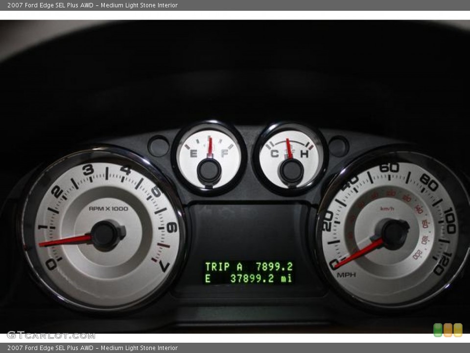 Medium Light Stone Interior Gauges for the 2007 Ford Edge SEL Plus AWD #65731942