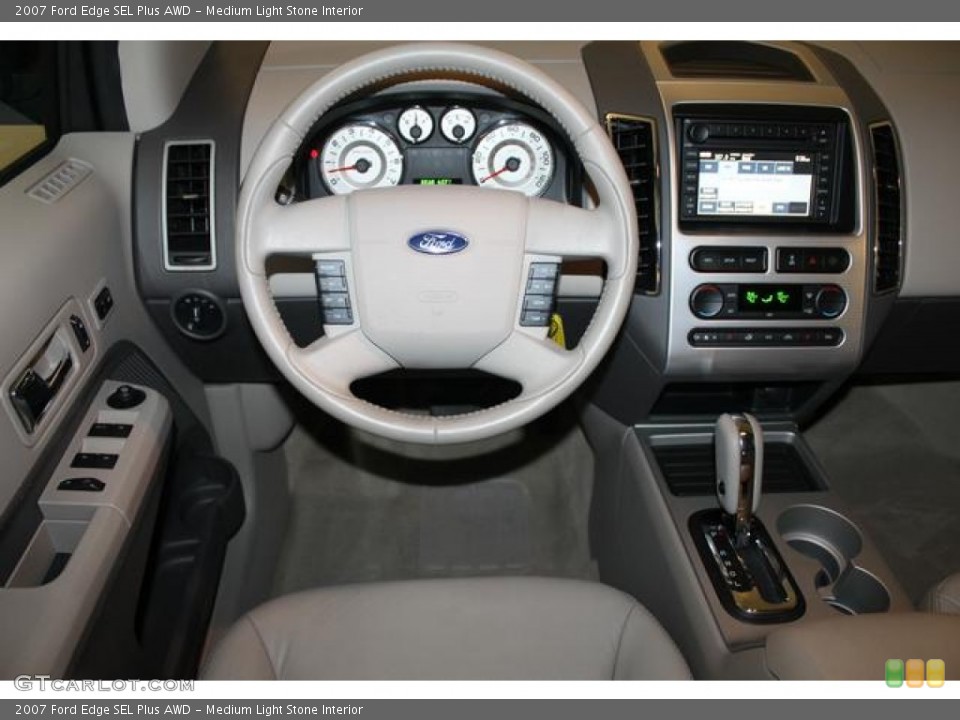 Medium Light Stone Interior Dashboard for the 2007 Ford Edge SEL Plus AWD #65731945
