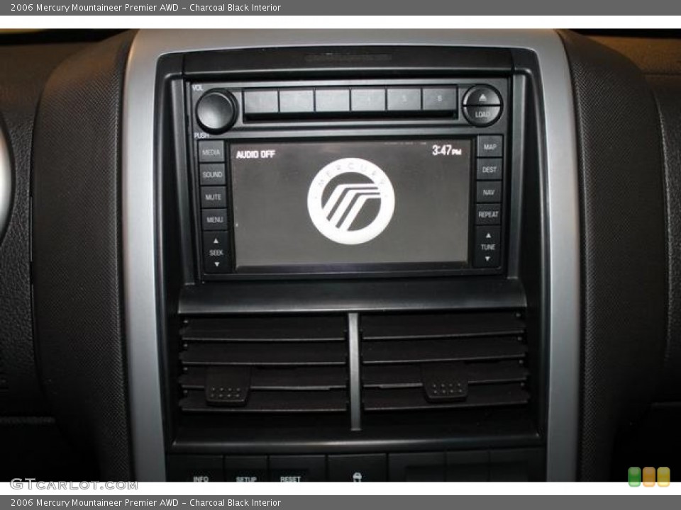 Charcoal Black Interior Controls for the 2006 Mercury Mountaineer Premier AWD #65733094