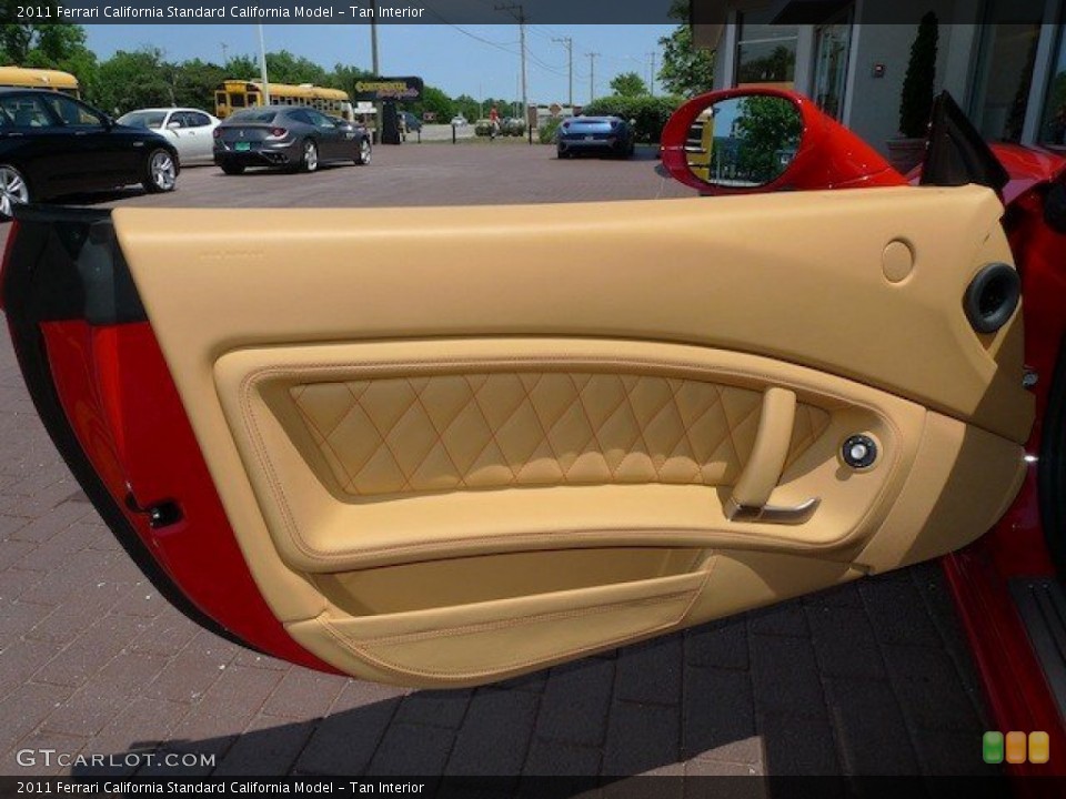 Tan Interior Door Panel for the 2011 Ferrari California  #65733790