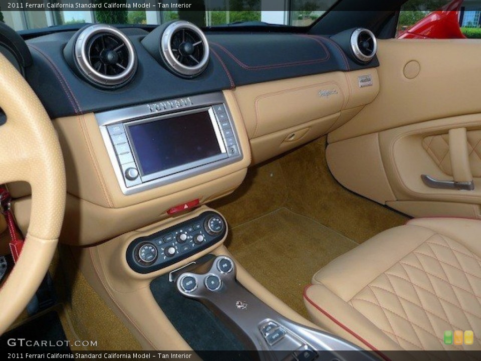 Tan Interior Dashboard for the 2011 Ferrari California  #65733829