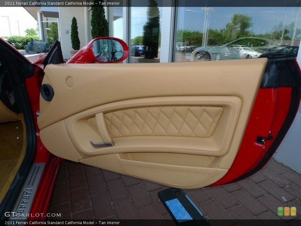 Tan Interior Door Panel for the 2011 Ferrari California  #65733874