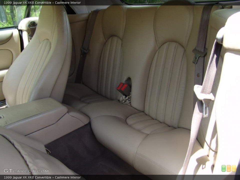 Cashmere Interior Rear Seat for the 1999 Jaguar XK XK8 Convertible #65738299