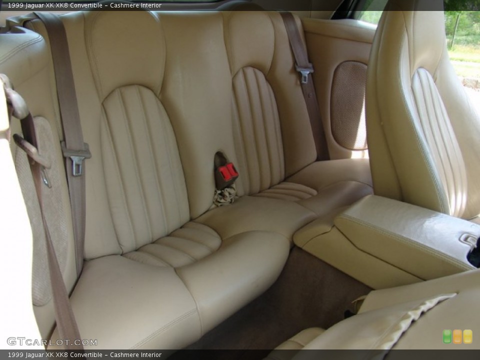 Cashmere Interior Rear Seat for the 1999 Jaguar XK XK8 Convertible #65738305
