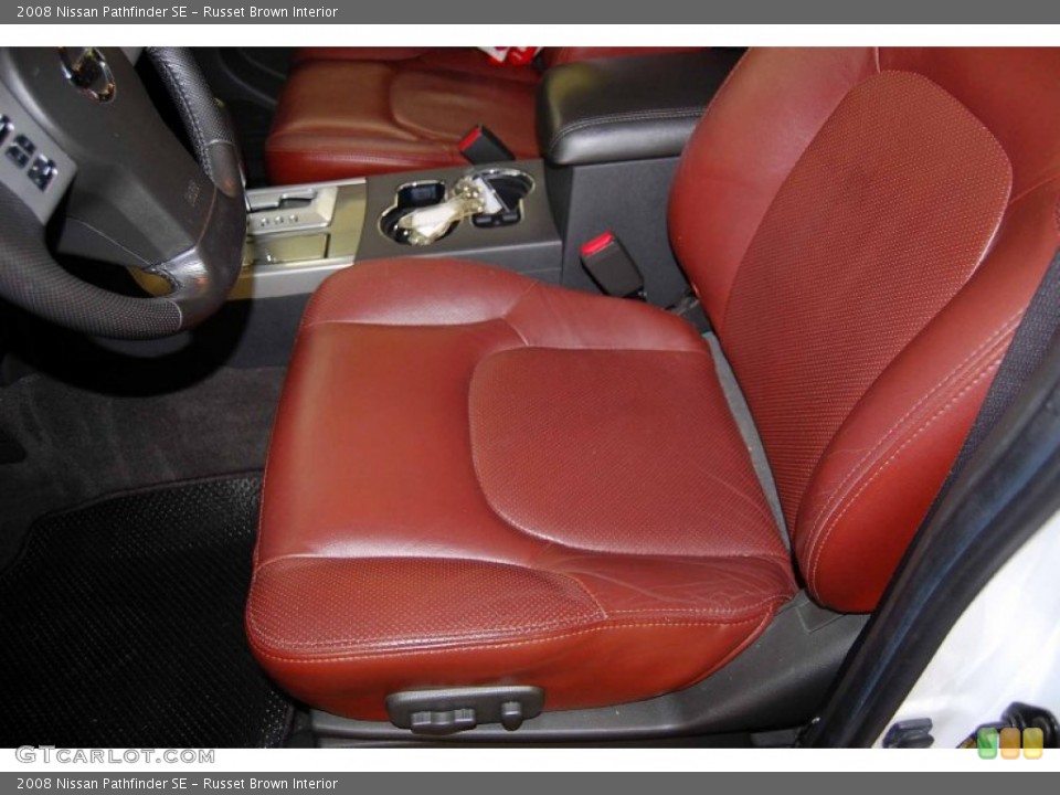 Russet Brown Interior Photo for the 2008 Nissan Pathfinder SE #65739595