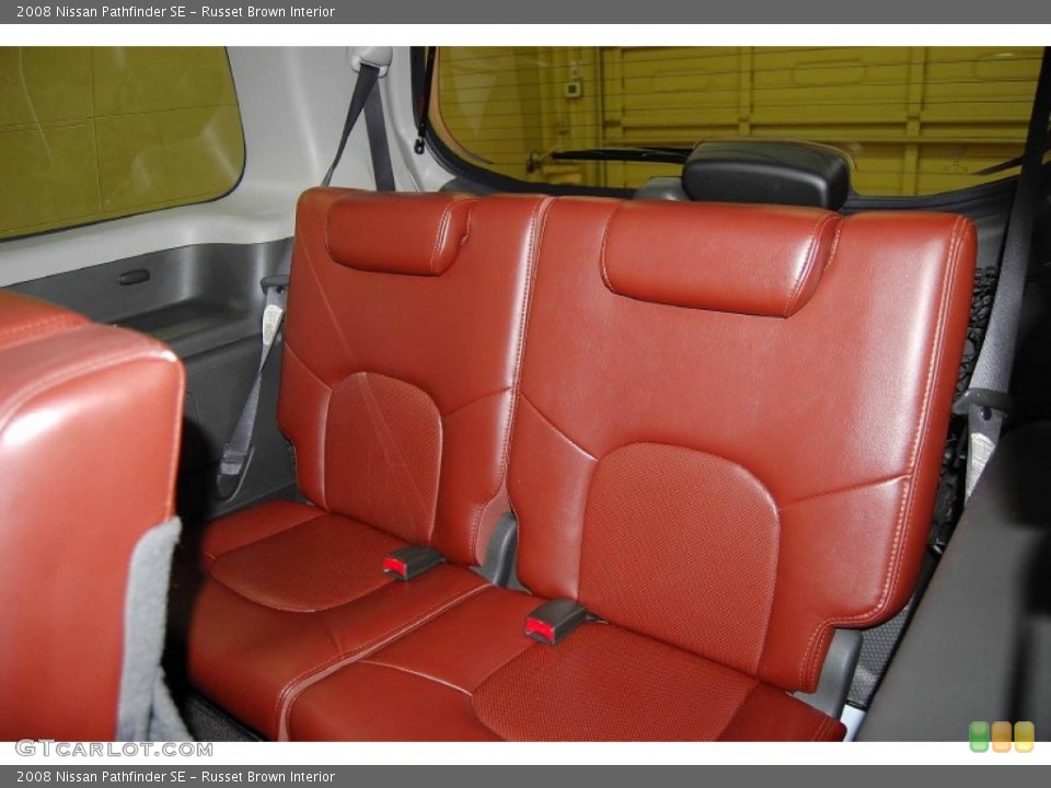 Russet Brown Interior Rear Seat for the 2008 Nissan Pathfinder SE #65739631