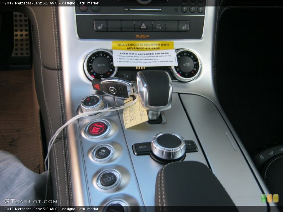 designo Black Interior Transmission for the 2012 Mercedes-Benz SLS AMG #65740406