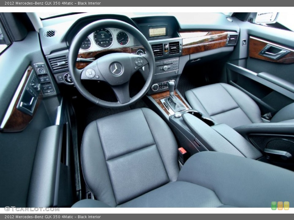 Black 2012 Mercedes-Benz GLK Interiors