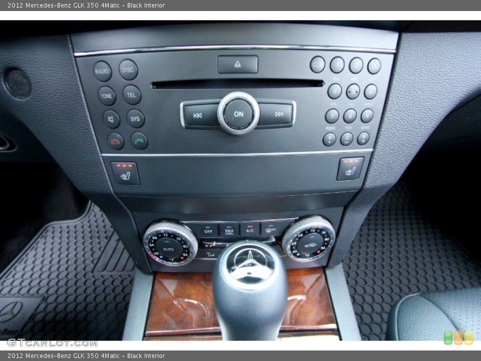 Black Interior Controls for the 2012 Mercedes-Benz GLK 350 4Matic #65740546