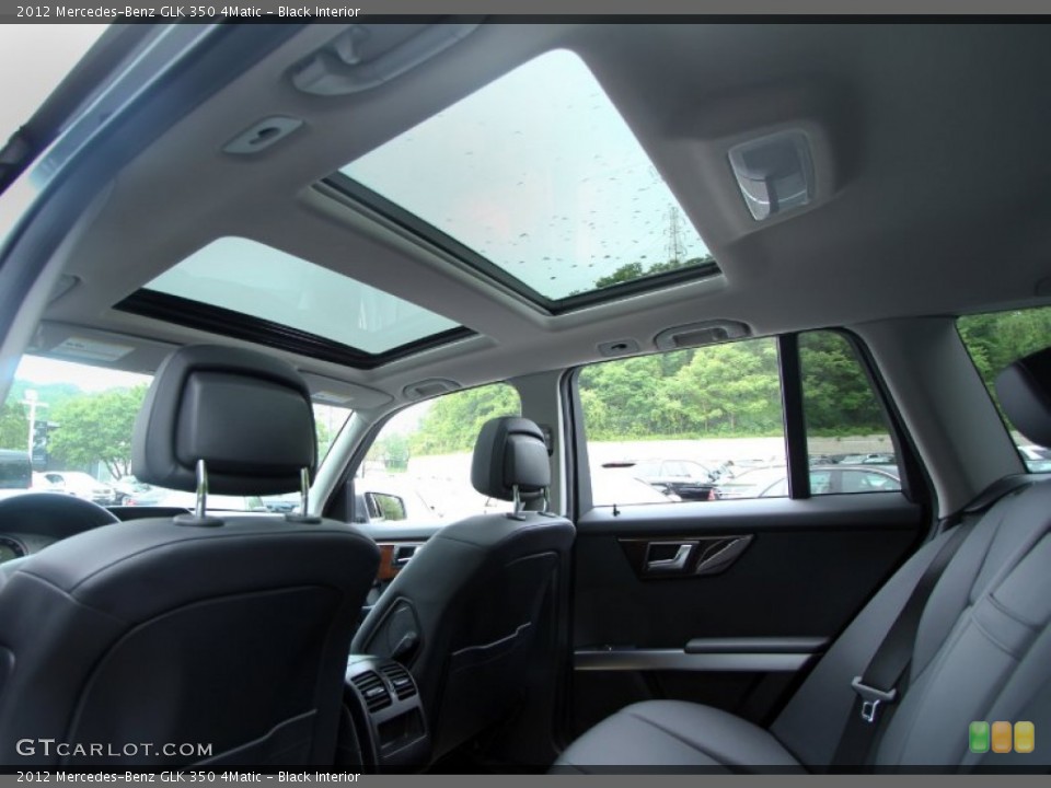 Black Interior Sunroof for the 2012 Mercedes-Benz GLK 350 4Matic #65740567