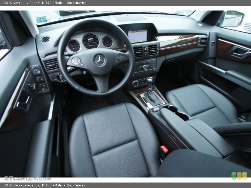 Black Interior Prime Interior for the 2010 Mercedes-Benz GLK 350 4Matic #65740762