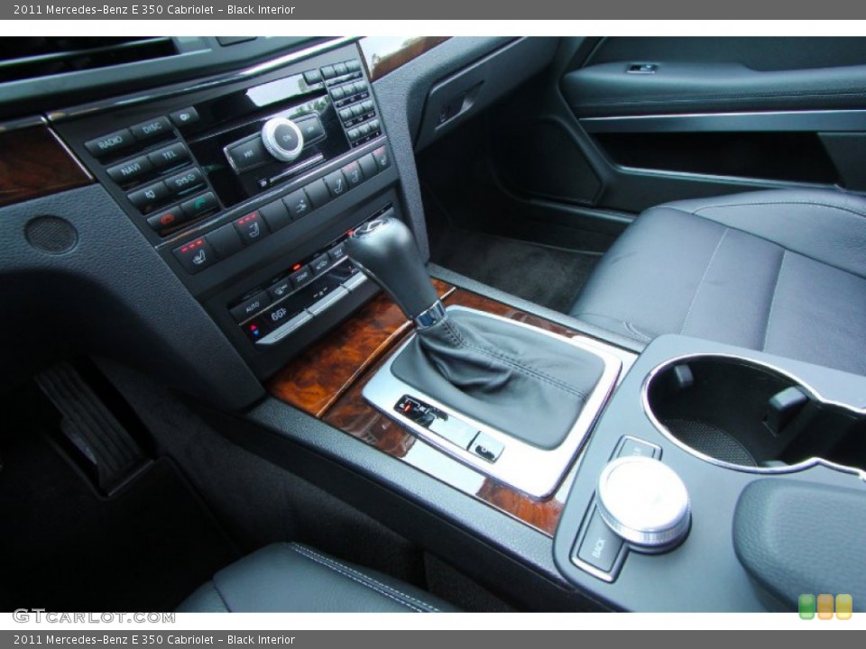 Black Interior Transmission for the 2011 Mercedes-Benz E 350 Cabriolet #65740924