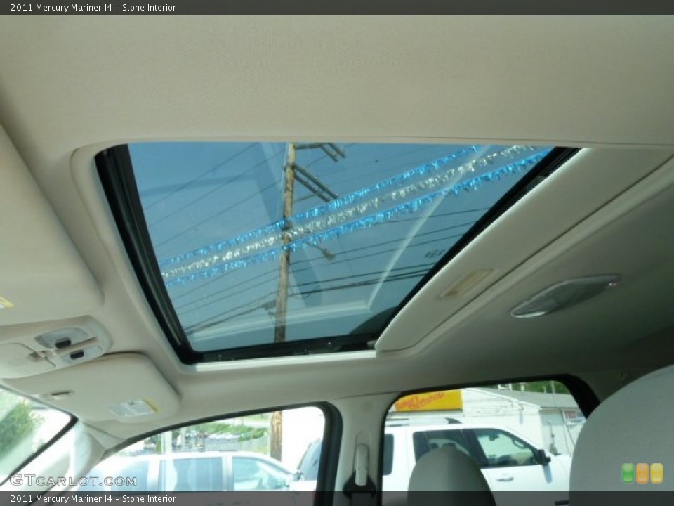 Stone Interior Sunroof for the 2011 Mercury Mariner I4 #65741479