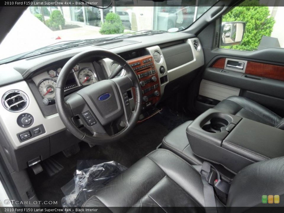Black 2010 Ford F150 Interiors