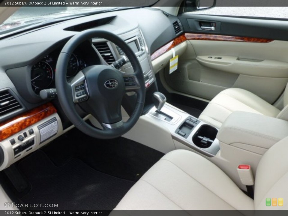 Warm Ivory Interior Photo for the 2012 Subaru Outback 2.5i Limited #65745307