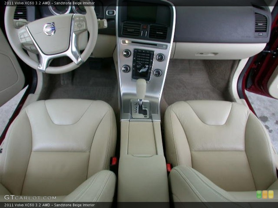 Sandstone Beige Interior Photo for the 2011 Volvo XC60 3.2 AWD #65753833