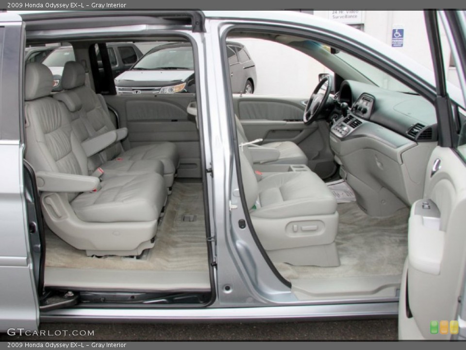 Gray Interior Photo for the 2009 Honda Odyssey EX-L #65754313
