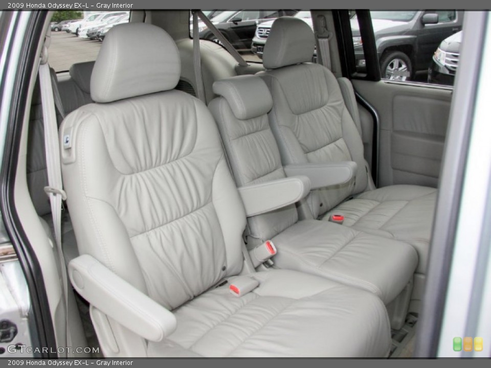 Gray Interior Rear Seat for the 2009 Honda Odyssey EX-L #65754379