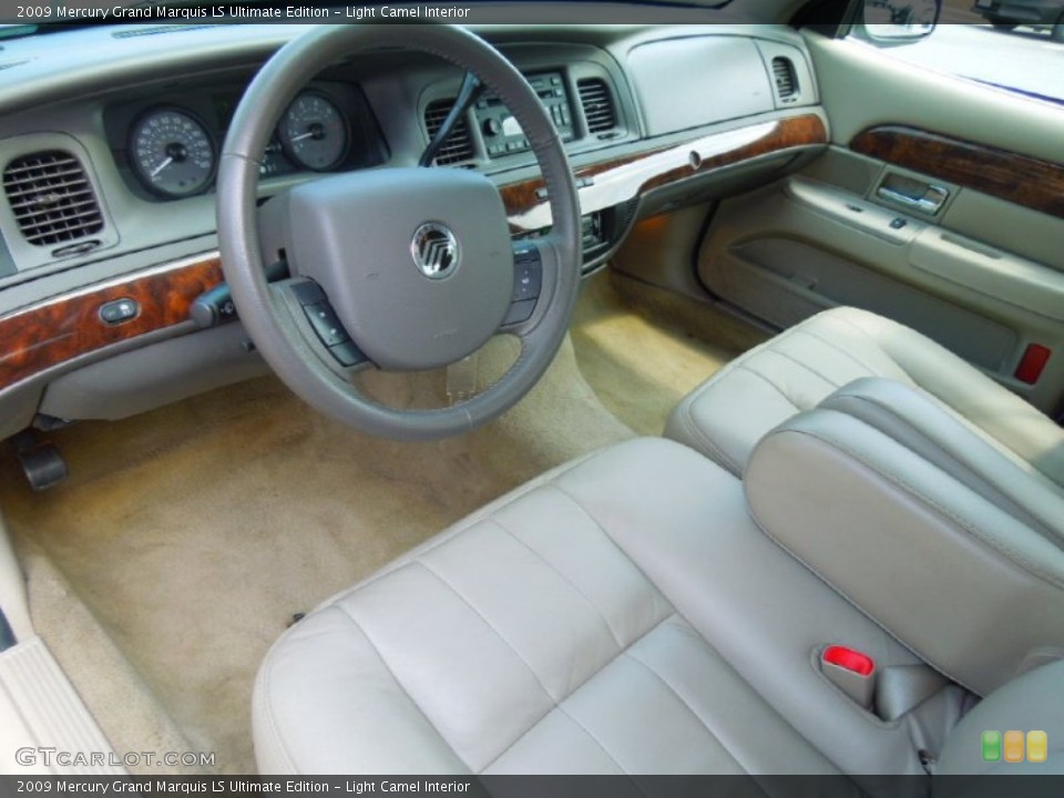 Light Camel Interior Prime Interior for the 2009 Mercury Grand Marquis LS Ultimate Edition #65758426