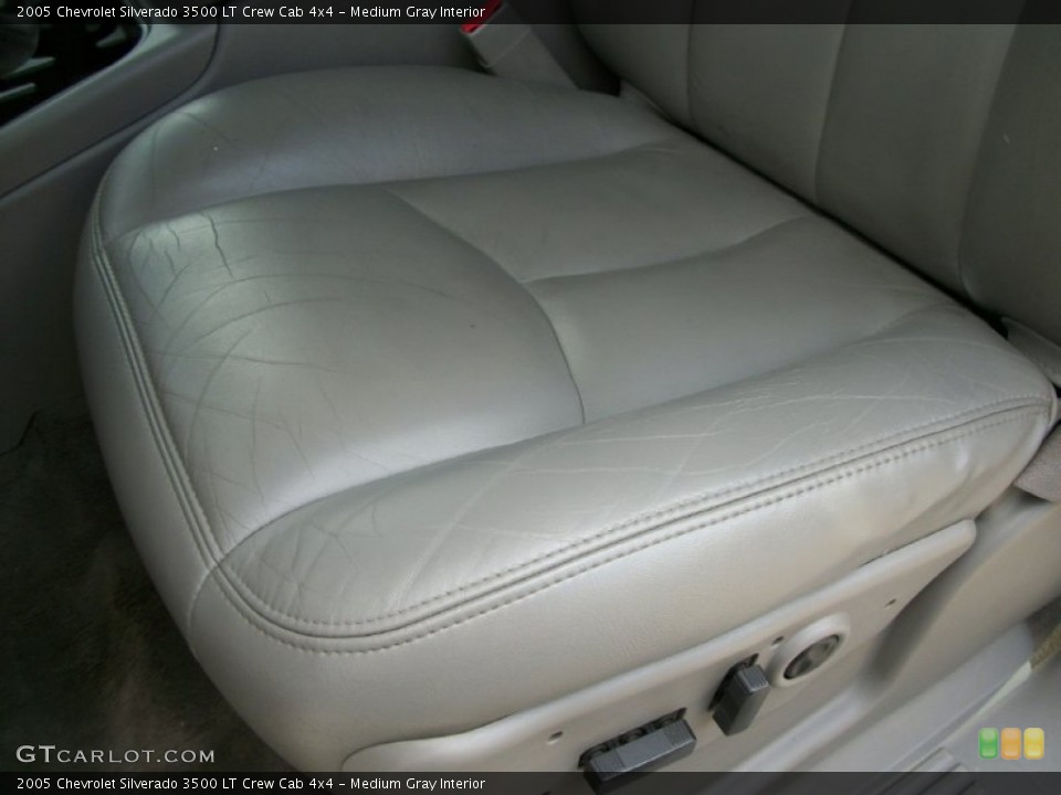 Medium Gray Interior Front Seat for the 2005 Chevrolet Silverado 3500 LT Crew Cab 4x4 #65758882