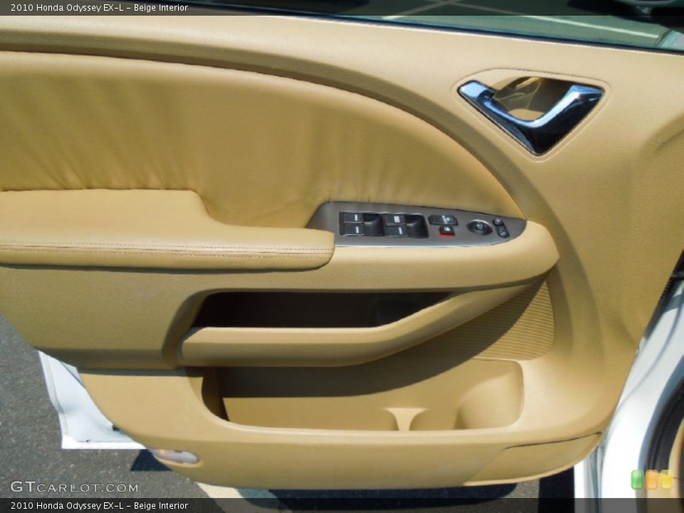 Beige Interior Door Panel for the 2010 Honda Odyssey EX-L #65758981