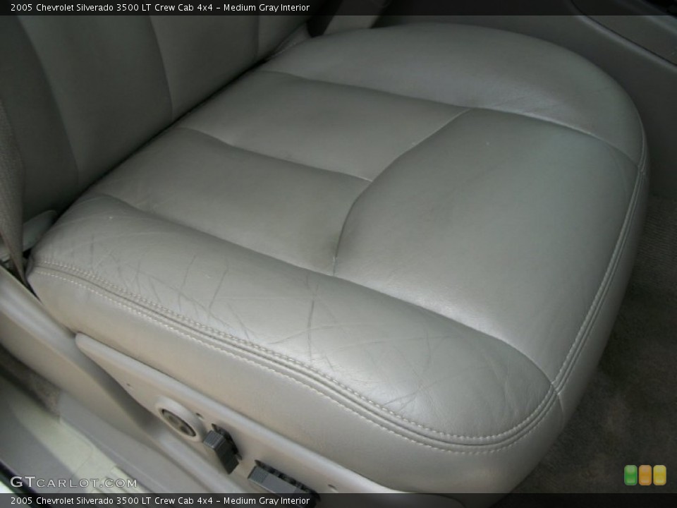 Medium Gray Interior Front Seat for the 2005 Chevrolet Silverado 3500 LT Crew Cab 4x4 #65758996