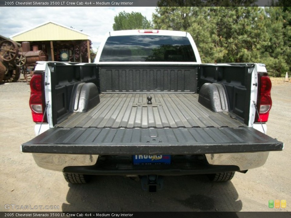 Medium Gray Interior Trunk for the 2005 Chevrolet Silverado 3500 LT Crew Cab 4x4 #65759062