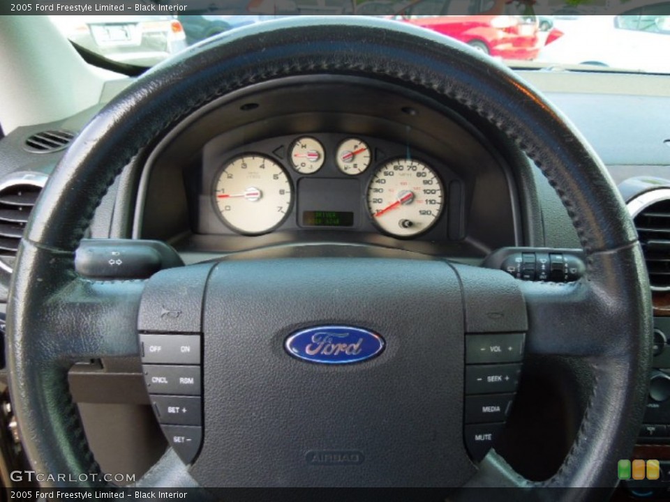 Black Interior Steering Wheel for the 2005 Ford Freestyle Limited #65759794