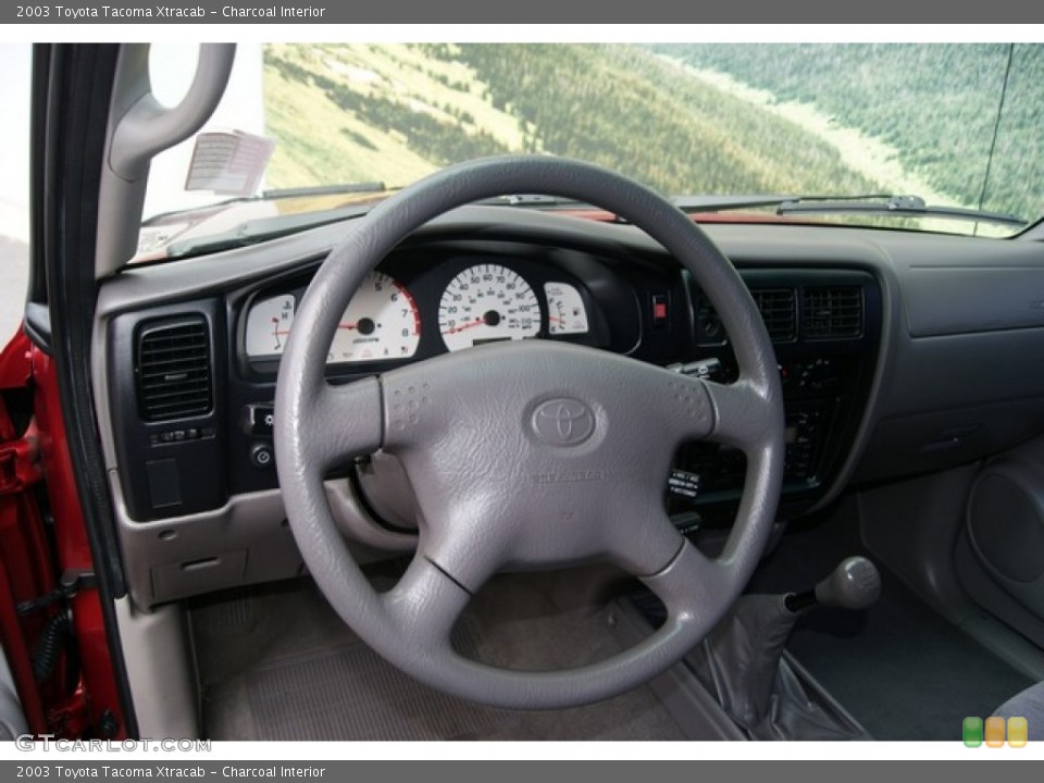 Charcoal Interior Steering Wheel for the 2003 Toyota Tacoma Xtracab #65766982