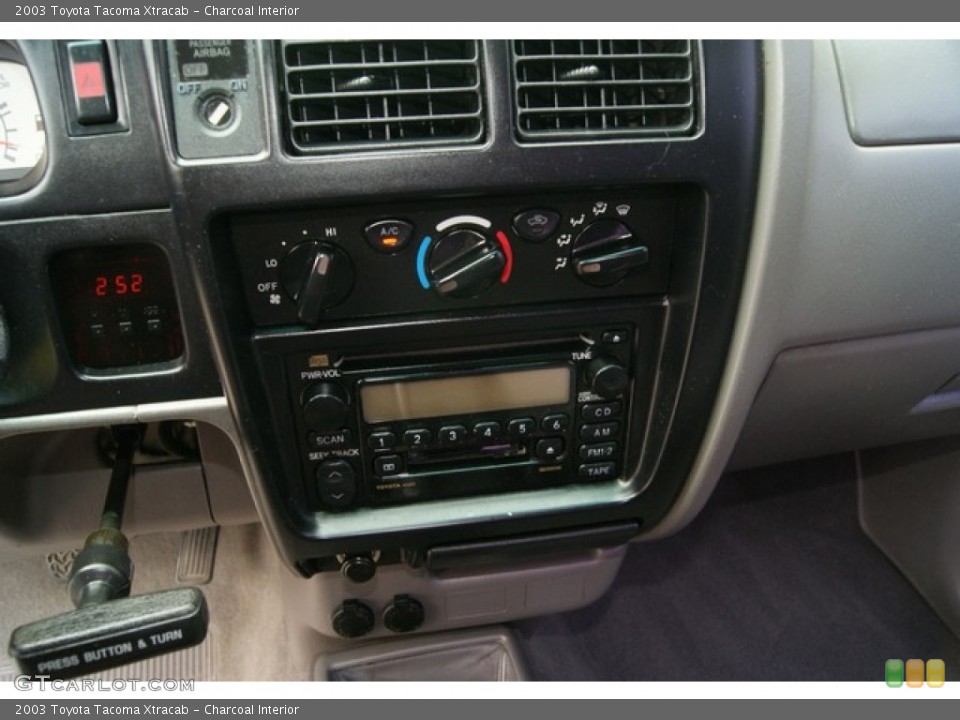 Charcoal Interior Controls for the 2003 Toyota Tacoma Xtracab #65766991