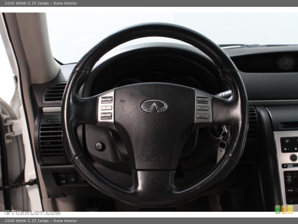 Stone Interior Steering Wheel for the 2006 Infiniti G 35 Sedan #65767370