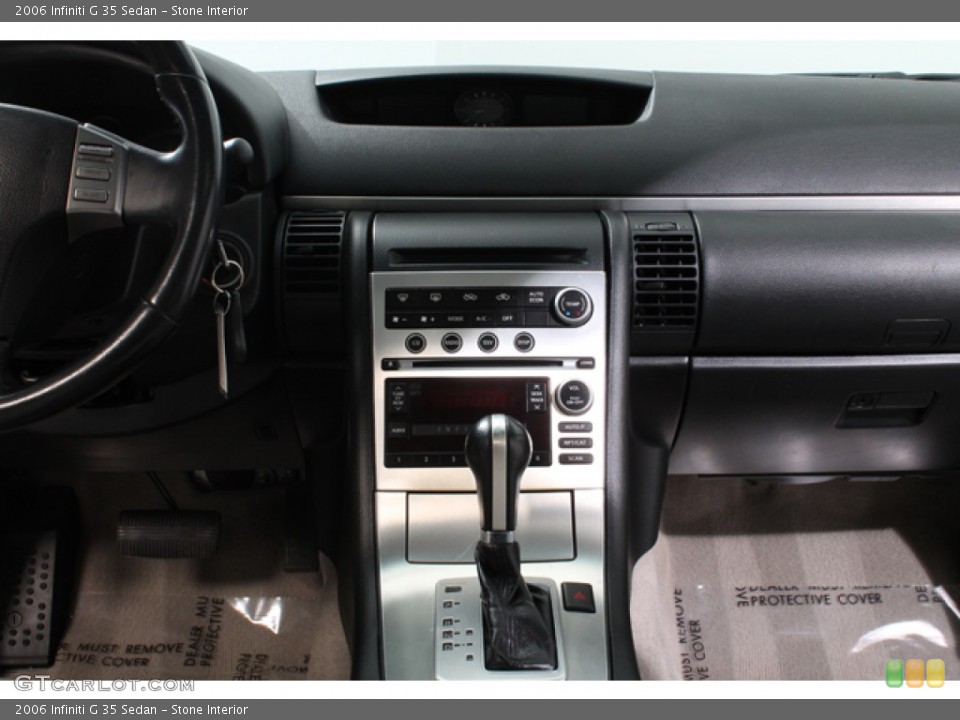 Stone Interior Controls for the 2006 Infiniti G 35 Sedan #65767393