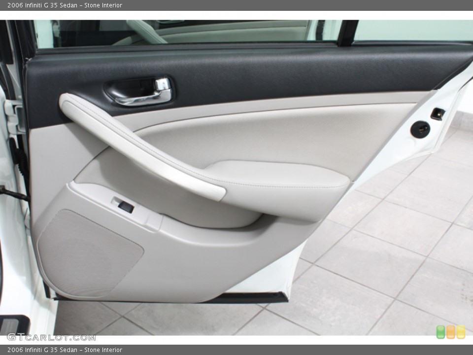 Stone Interior Door Panel for the 2006 Infiniti G 35 Sedan #65767432