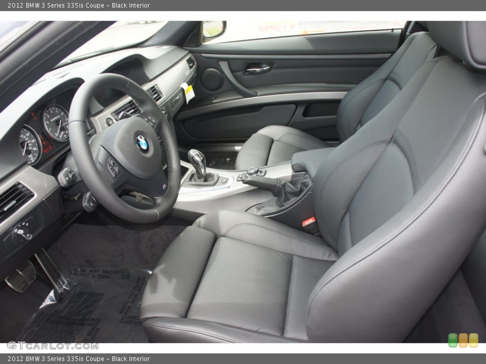 Black Interior Photo for the 2012 BMW 3 Series 335is Coupe #65768147