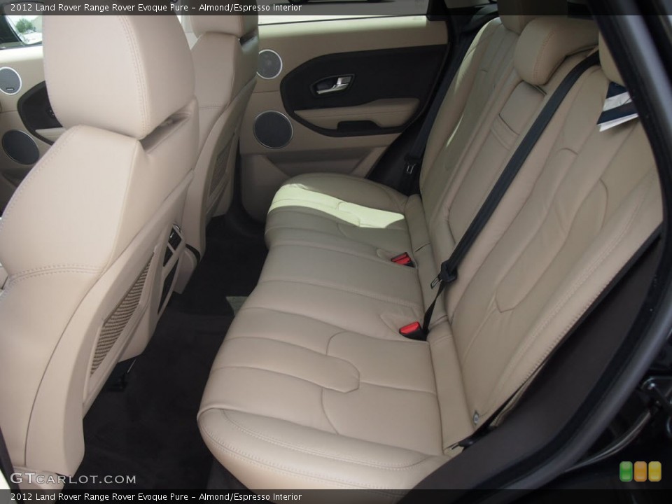 Almond/Espresso Interior Rear Seat for the 2012 Land Rover Range Rover Evoque Pure #65768557