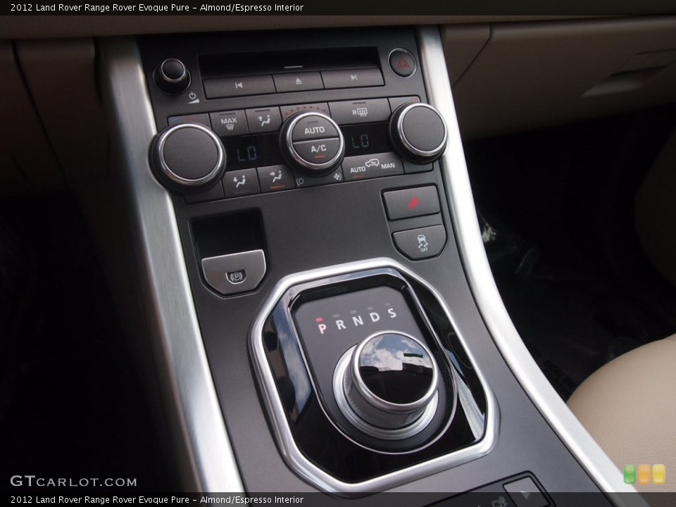 Almond/Espresso Interior Transmission for the 2012 Land Rover Range Rover Evoque Pure #65768611