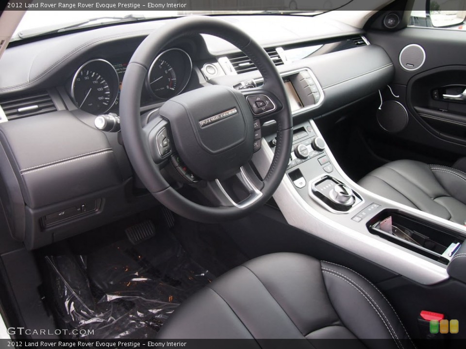 Ebony Interior Prime Interior for the 2012 Land Rover Range Rover Evoque Prestige #65768680