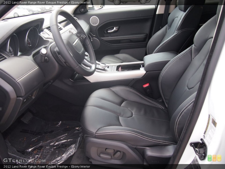 Ebony Interior Photo for the 2012 Land Rover Range Rover Evoque Prestige #65768689