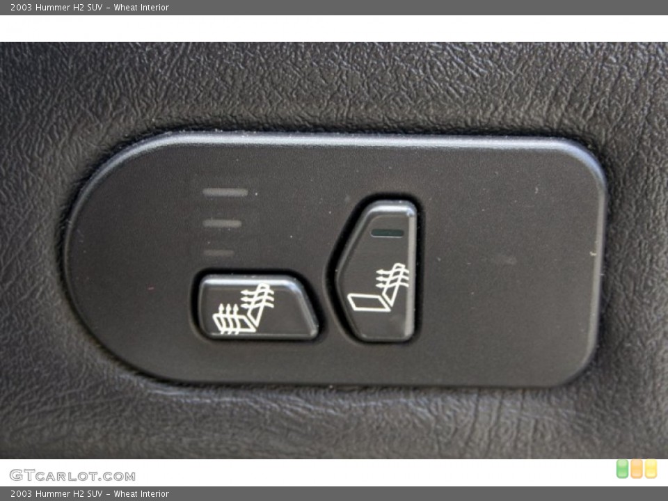 Wheat Interior Controls for the 2003 Hummer H2 SUV #65771491