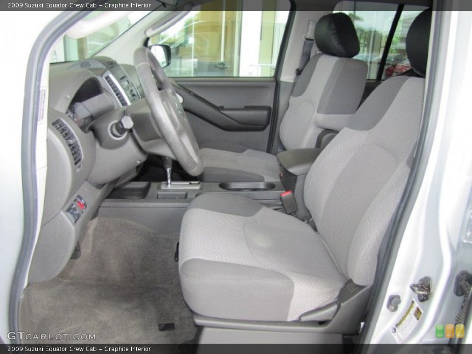 Graphite Interior Photo for the 2009 Suzuki Equator Crew Cab #65771727