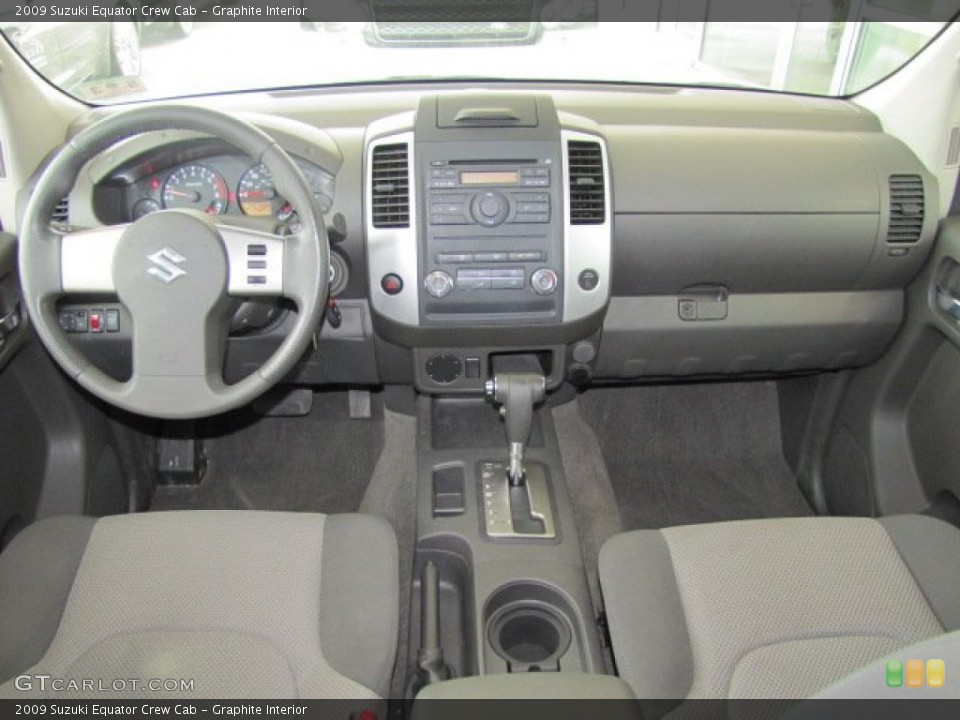 Graphite Interior Dashboard for the 2009 Suzuki Equator Crew Cab #65771731