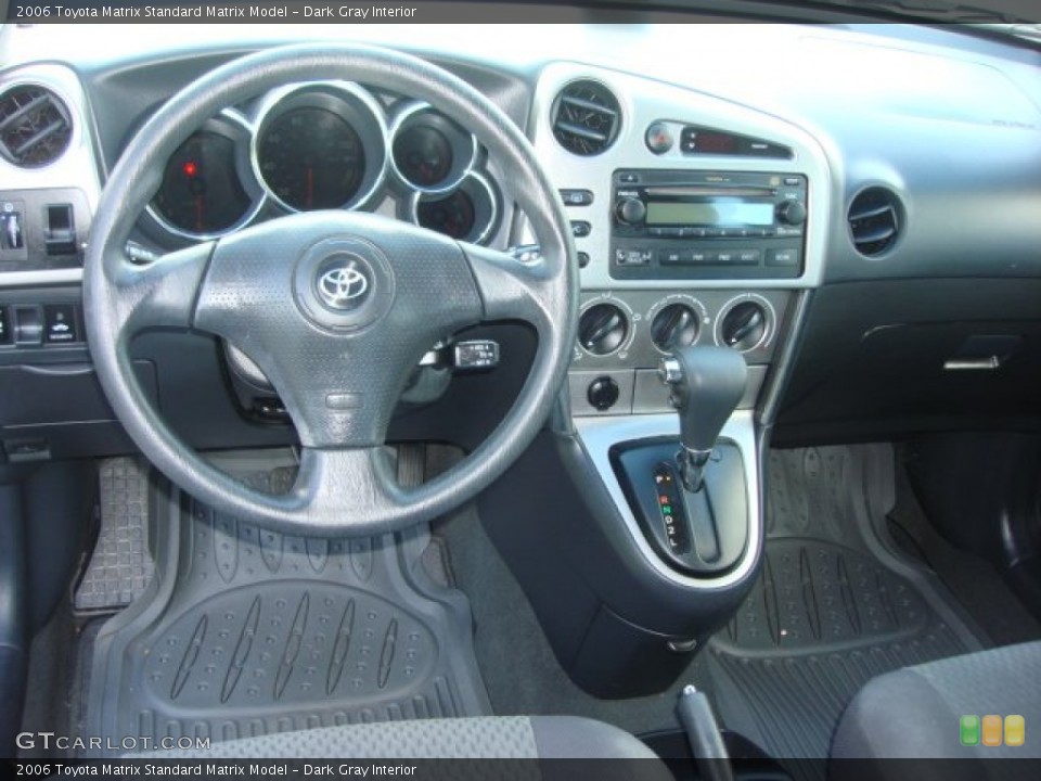 Dark Gray Interior Dashboard for the 2006 Toyota Matrix  #65773516