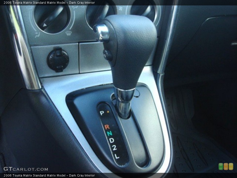 Dark Gray Interior Transmission for the 2006 Toyota Matrix  #65773531