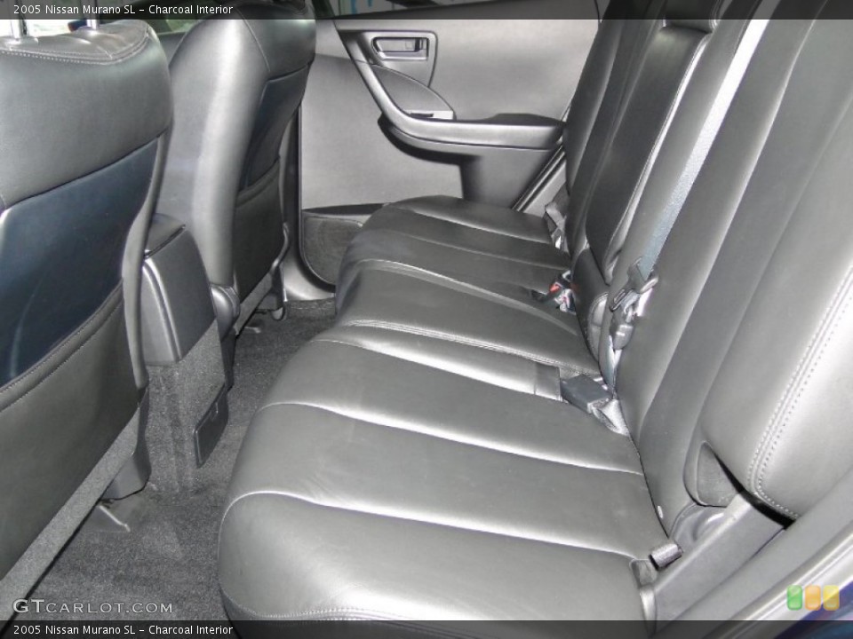 Charcoal Interior Rear Seat for the 2005 Nissan Murano SL #65774624