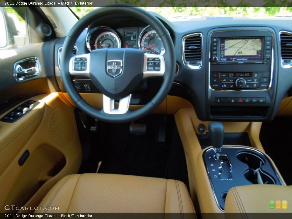 Black/Tan Interior Dashboard for the 2011 Dodge Durango Citadel #65775398