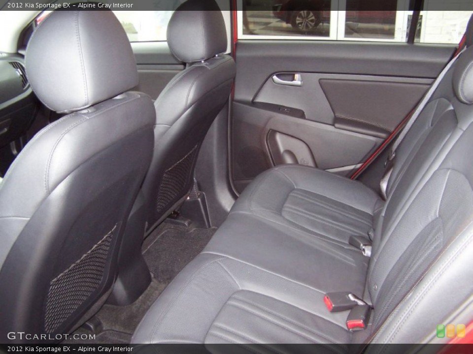 Alpine Gray Interior Rear Seat for the 2012 Kia Sportage EX #65775509