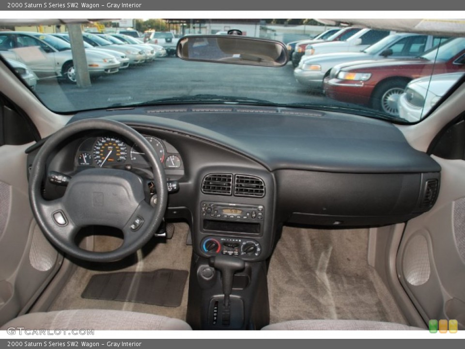 Gray Interior Dashboard for the 2000 Saturn S Series SW2 Wagon #65776598
