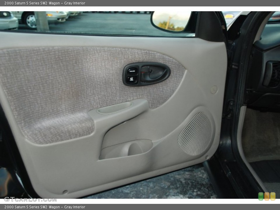 Gray Interior Door Panel for the 2000 Saturn S Series SW2 Wagon #65776688